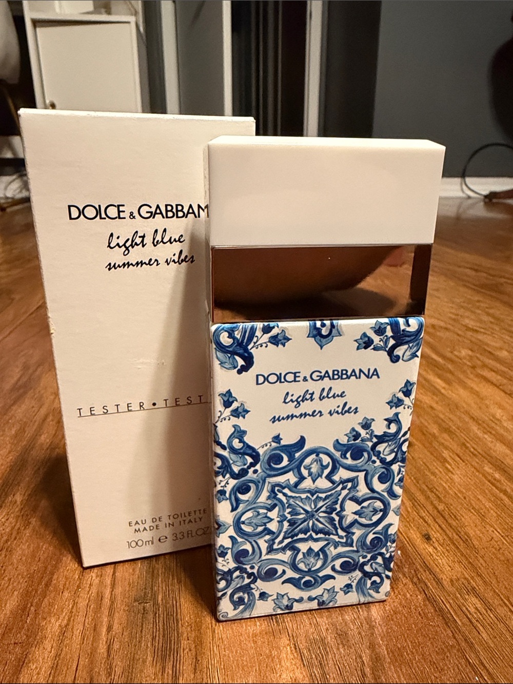 DOLCE & GABBANA LIGHT BLUE SUMMER VIBES